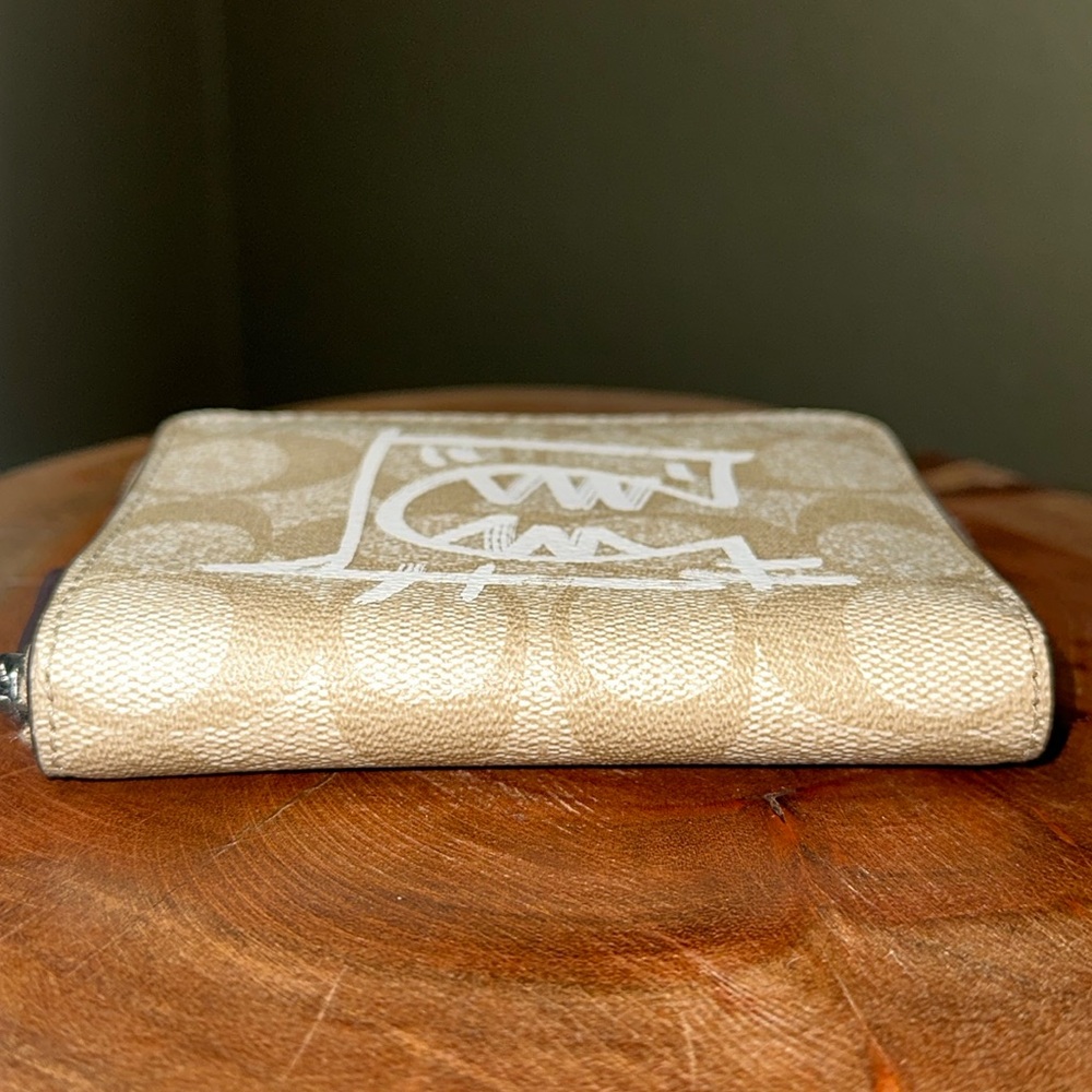 *RARE* NWT COACH Guang Yu Rexy Small Zip Around Wallet - Picture 6 of 16